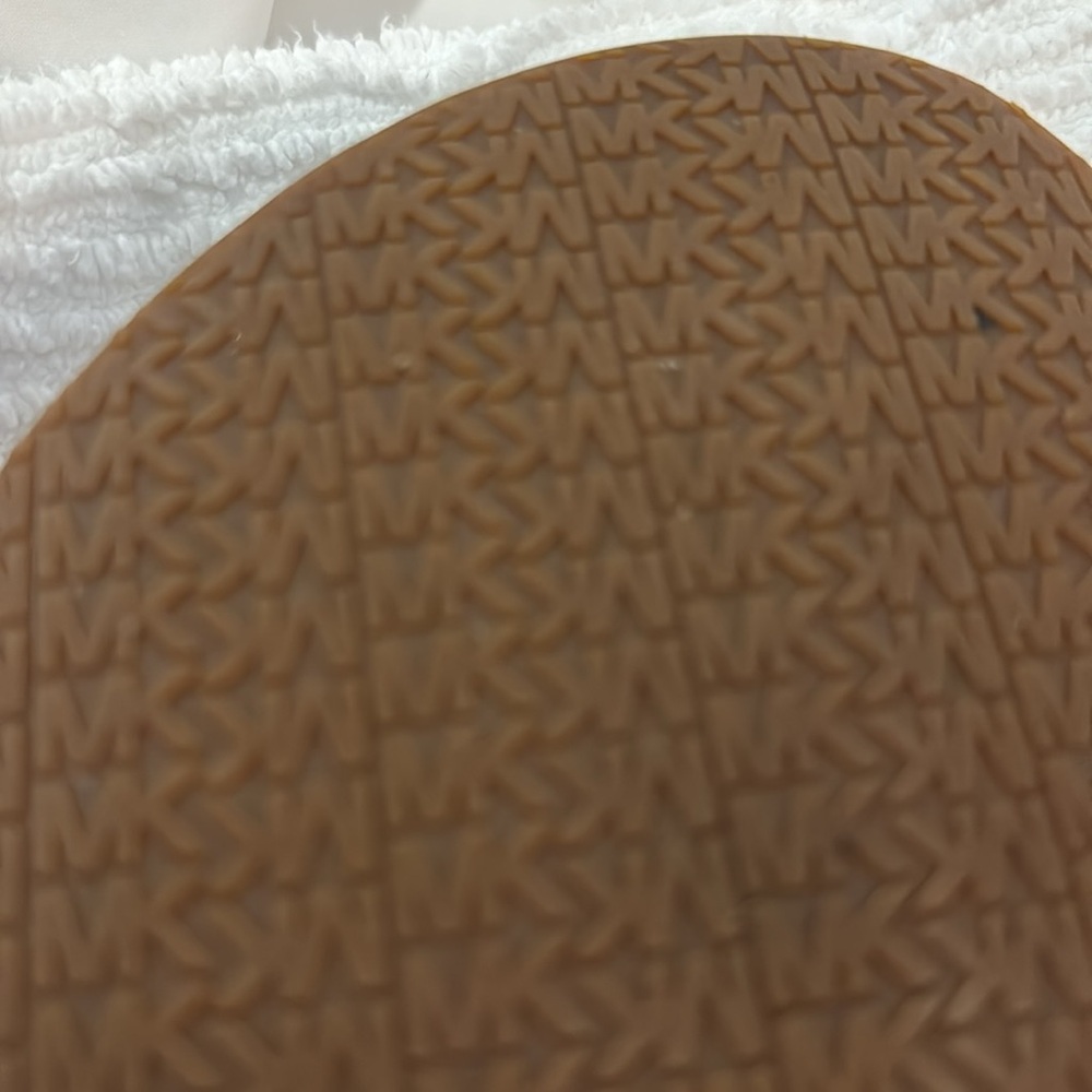 Brand new Michael Kors, wedge sandals, light brown/luggage - Picture 8 of 8